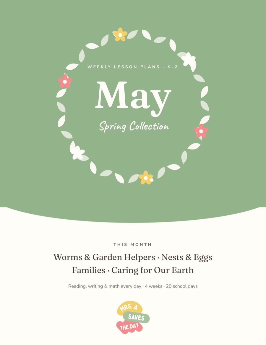 Cover of Weekly Lesson Plans — May
